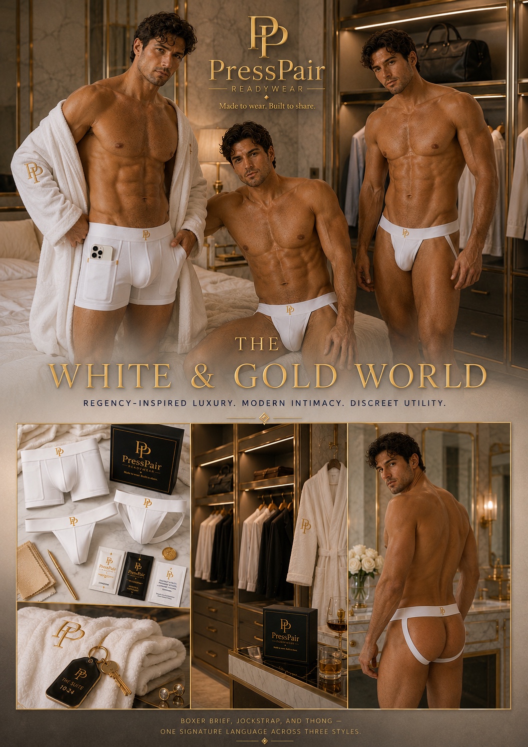 White and Gold World