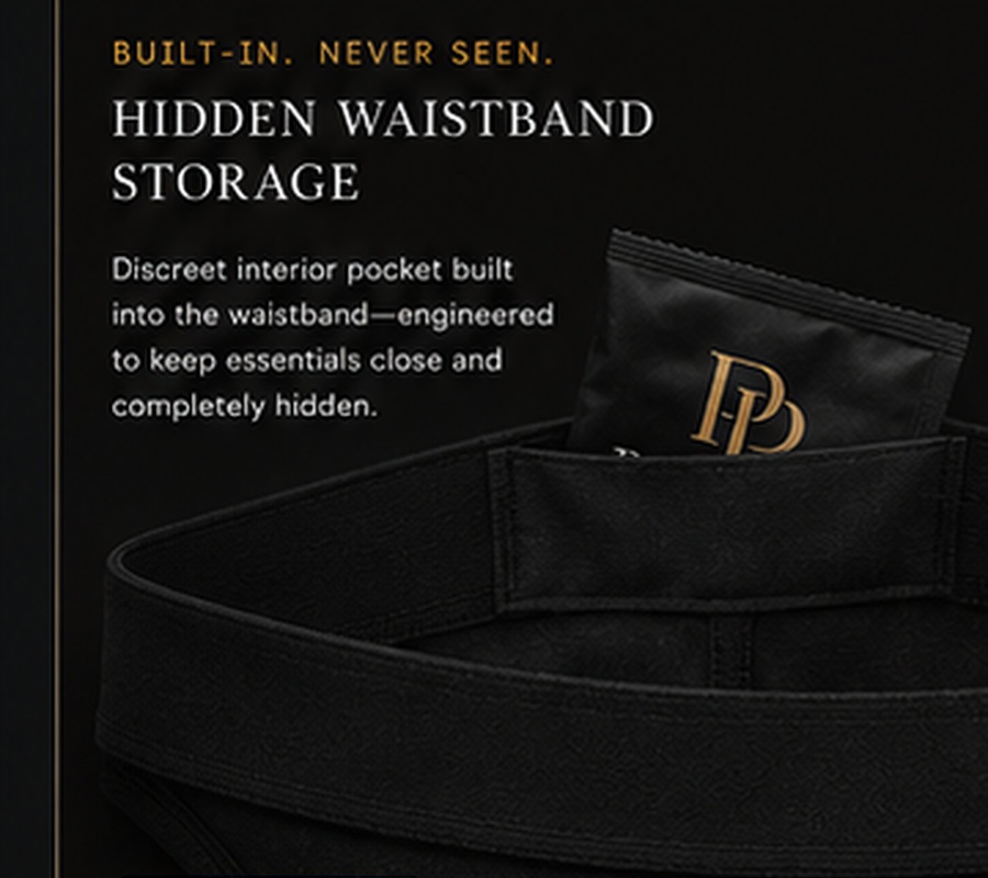 Noir hidden storage detail