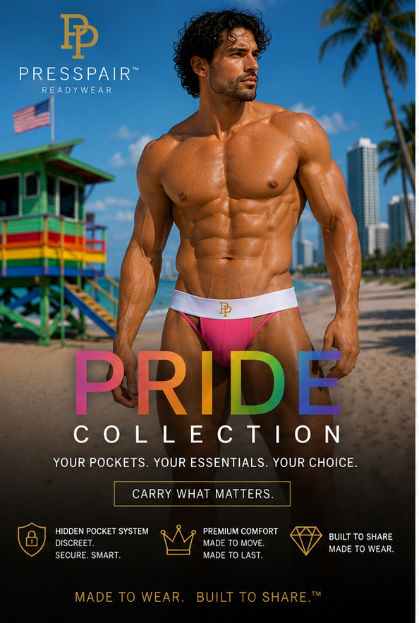 Electric Pink thong campaign